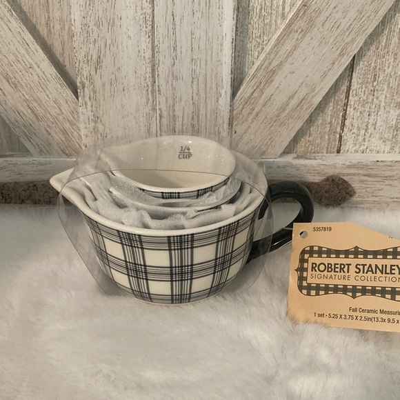 Robert Stanley Plaid Measuring Cups - Picture 3 of 10